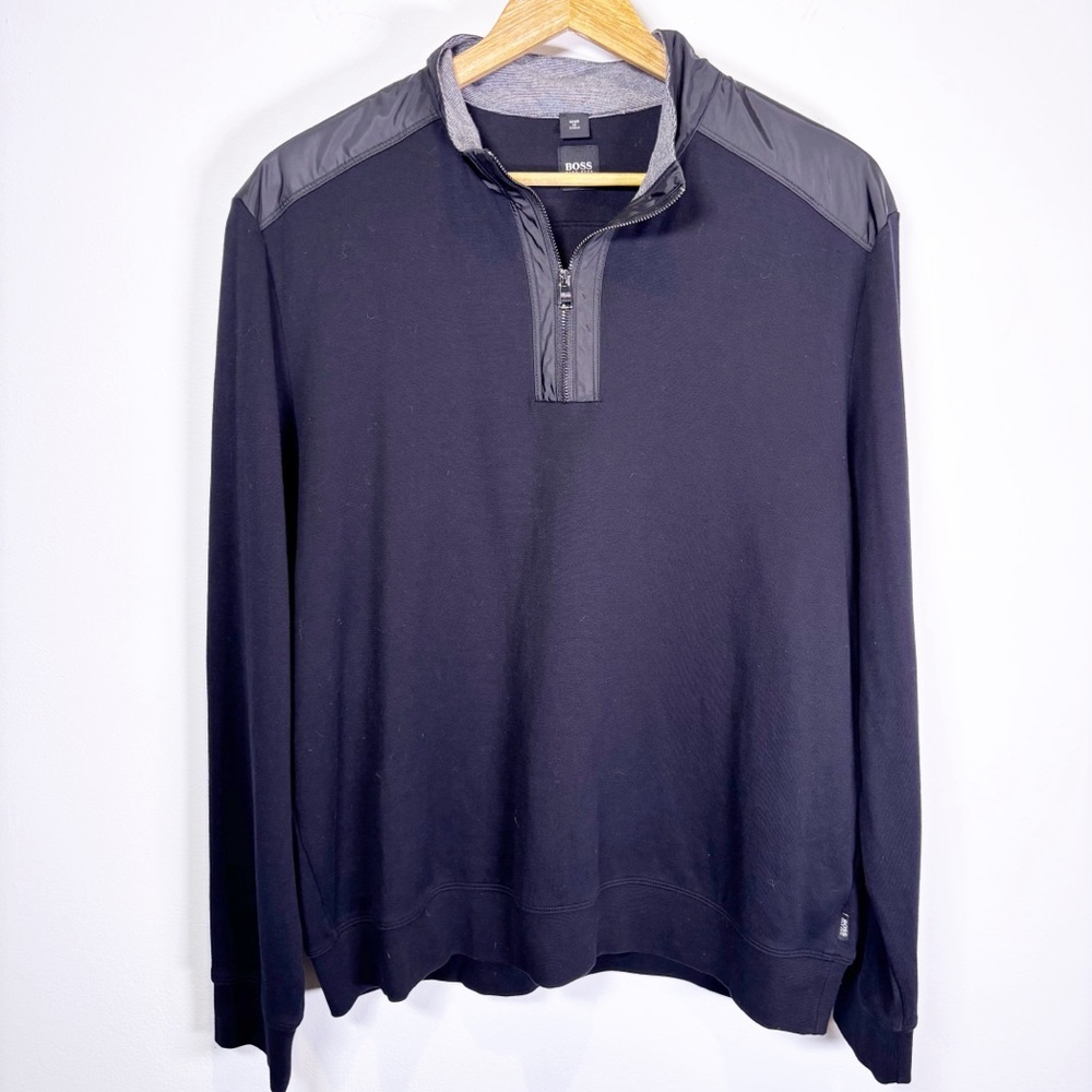Hugo Boss Black Quarter Zip Pullover